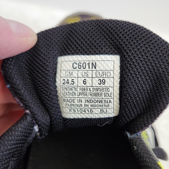 ASICS 33-OGA Leather Lace Up Black Orange Athletic Shoes Unisex Mens 6 Womens 8 main image 6